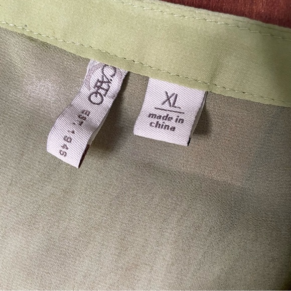 Cato sheer ombre’ hi Lo tunic - Picture 5 of 8